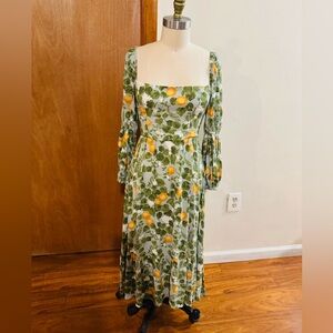 REFORMATION women floral dress